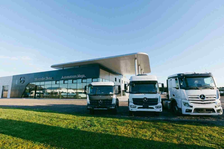 Automotores Mega, concesionario oficial Mercedes-Benz Camiones y Buses,…