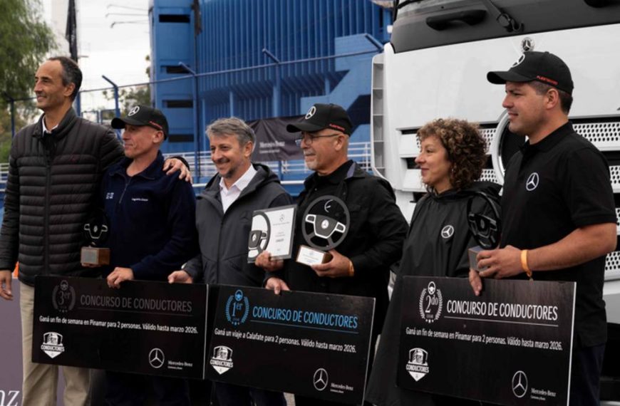 Mercedes-Benz eligió al mejor conductor de camiones Actros…